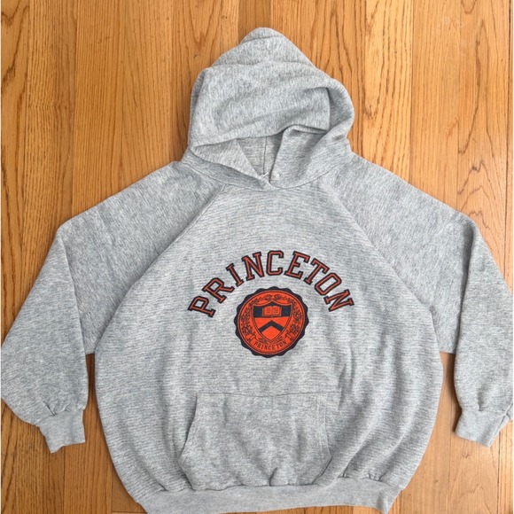 Champion Other - Champion Princeton University Hoodie Mens XXL Gray Vintage Raglan Pullover